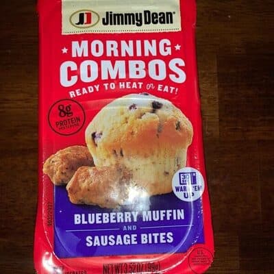 Blueberry Muffin and Sausage Bites Morning Combos