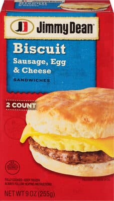 Sausage, Egg & Cheese Biscuit Sandwiches