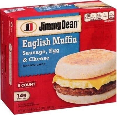 Sausage, Egg & Cheese English Muffin Sandwiches