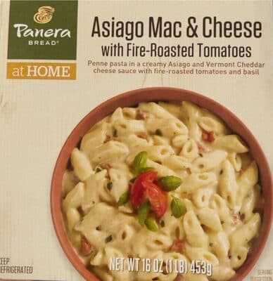 Panera Bread Asiago Mac & Cheese with Fire-Roasted Tomatoes