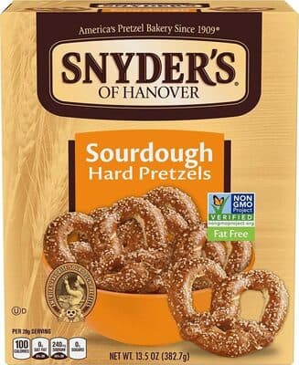 Sourdough Pretzels