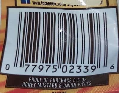 Pretzel Pieces, Honey Mustard & Onion