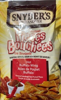 Snyder's of Hanover, Pretzel Pieces, Hot Buffalo Wing