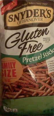 SNYDER'S OF HANOVER, GLUTEN FREE PRETZEL STICKS