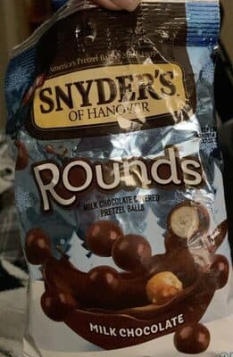 Milk Chocolate Covered Rounds Pretzel Balls