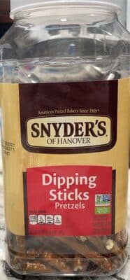 Dipping Sticks Pretzels