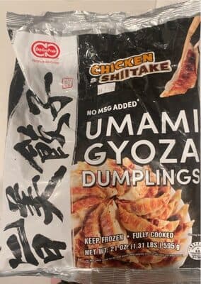 Chicken And Shitake Dumplings