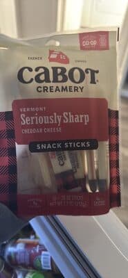 Cheddar Cheese Snack Sticks