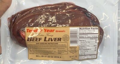 Beef liver