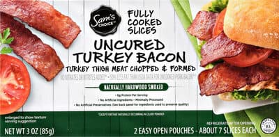 Turkey Bacon Slices