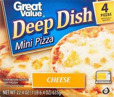 Cheese Deep Dish Mini Pizza