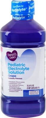 Pediatric Electrolyte Solution, Grape