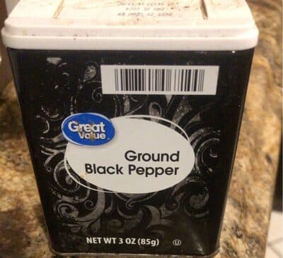 Ground Black Pepper