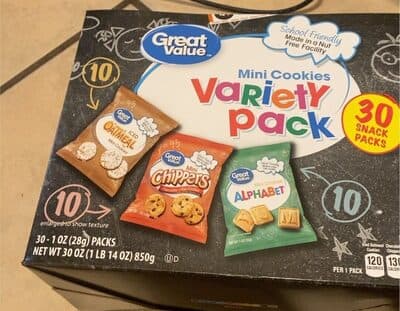 Mini Cookies Only Chocolate Chippers