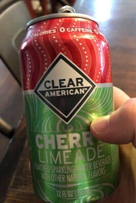 Cherry Limeade Flavored Sparkling Water Beverage