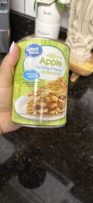 Apple No Sugar Added Pie Filling or Topping