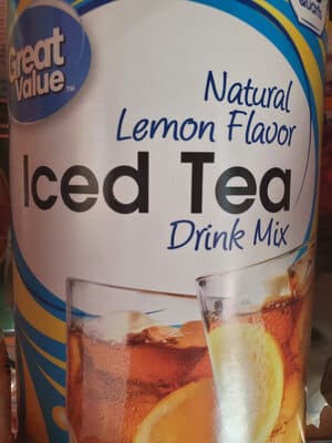 Lemon Flavor Iced Tea Mix