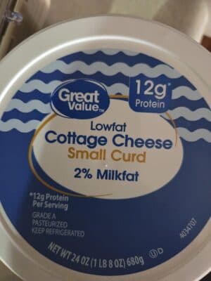 2% LOW FAT SMALL CURD COTTAGE CHEESE