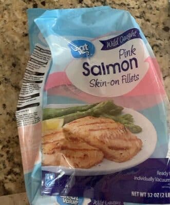 Wild Caught Pink Salmon Skin-On Fillets