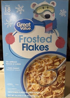 Frosted Flakes Sweetened Flakes of Corn Cereal