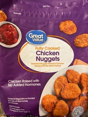 Chicken Nuggets Fully Cooked Breaded Nugget Shaped Chicken Breast Patties With Rib Meat