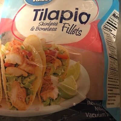 Skinless & Boneless Tilapia Fillets
