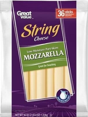 Mozzarella Low-Moisture Part-Skim String Cheese