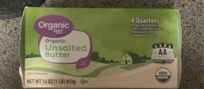 Unsalted Organic Butter