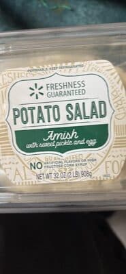 AMISH WITH SWEET PICKLE AND EGG POTATO SALAD