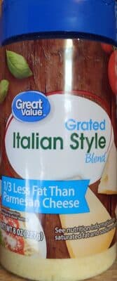 Parmesan Reduced Fat Style Grated Topping