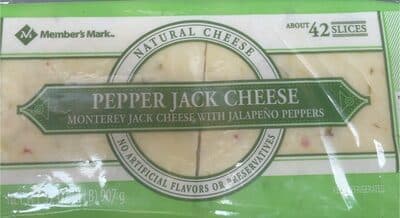 Monterey Jack Cheese With Jalapeno Peppers