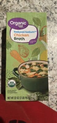 Chicken Organic Reduced Sodium Broth