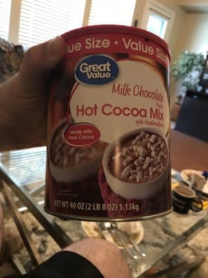 Milk Chocolate Flavor Hot Cocoa Mix with Marshmallows