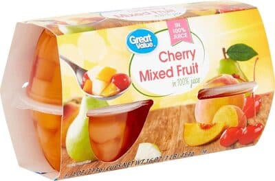 Cherry Mixed Fruit In 100% Juice