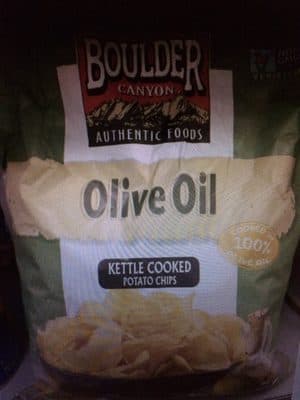 Kettle Cooked Potato Chips - Olive Oil