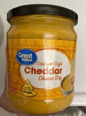 Stadium Style Cheddar Cheese Dip