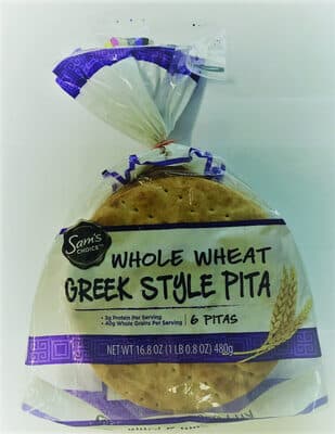 Whole Wheat Greek Style Pita