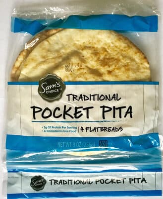 Traditional Pocket Pita Flatbreads