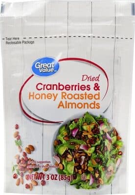 Dried Sweetened Cranberries & Honey Roasted Almonds Salad Topper