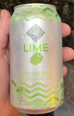 Lime Flavored Sparkling Water