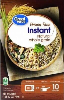Natural Whole Grain Instant Brown Rice