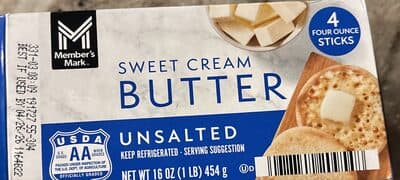 Unsalted Sweet Cream Butter