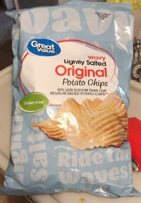 Lightly Salted Original Wavy Potato Chips