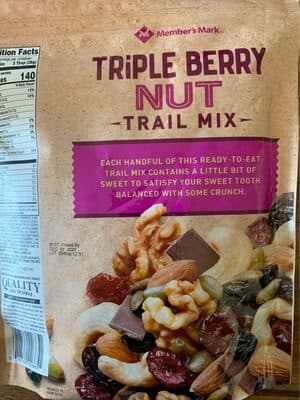 Triple Berry Nut Trail Mix