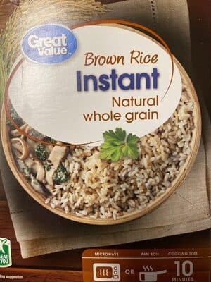 Natural Whole Grain Instant Brown Rice