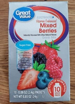 Mixed Berries Drink Mix