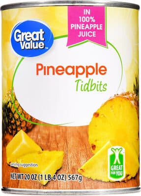 Pineapple Tidbits in 100% Pineapple Juice