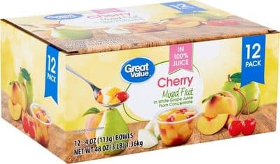 Cherry Mixed Fruit In 100% Juice
