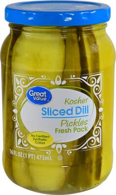 Kosher Dill Sliced Pickles
