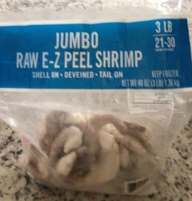 Raw E-Z Peel Shrimp